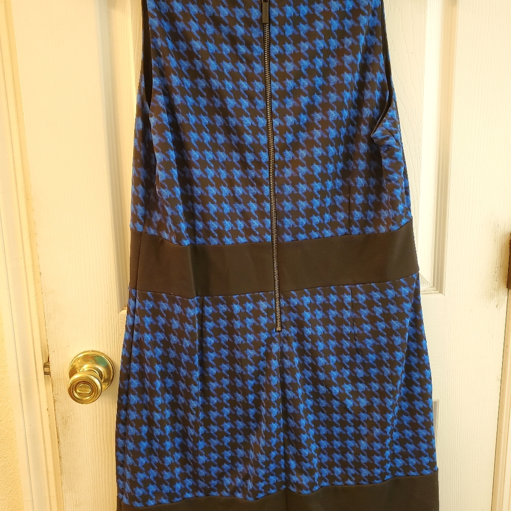Michael Kors Blue and Black Dress
